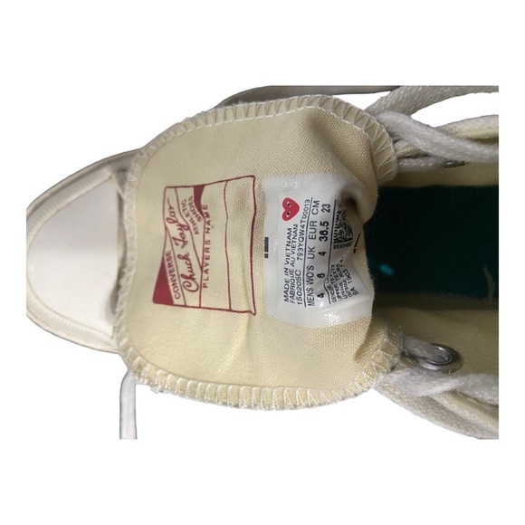 Converse x Comme des Garçons PLAY Chuck Taylor All Star High Top - Picture 4 of 7